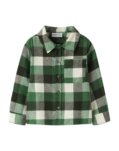 Name It - NMMLevin Overshirt Skjorte - Verdant Green 